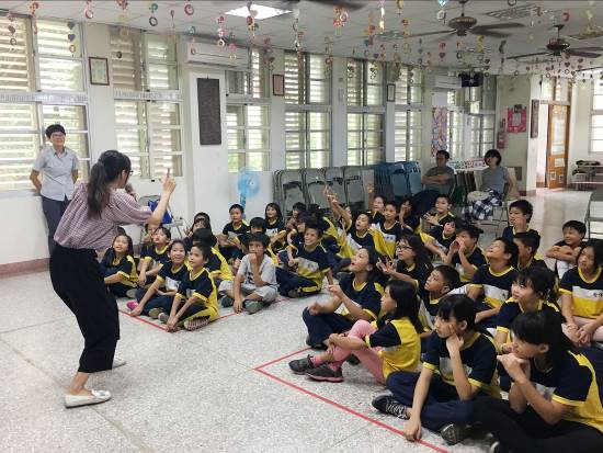 2017/09/29 in Hualian Xiulin Elementary School