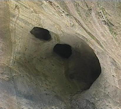 壺穴，是燕子口最具特色的地形景觀