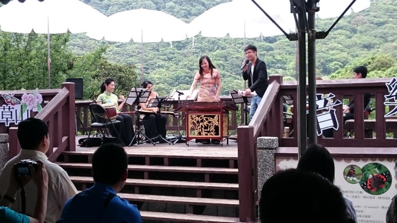 The “Yangmingshan Butterfly Concert” held at the Datun Visitor Center.