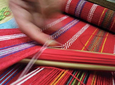 Yuma sees weaving as a process of translation