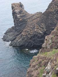 列名台灣世界自然遺產潛力點之一的澎湖柱狀玄武岩